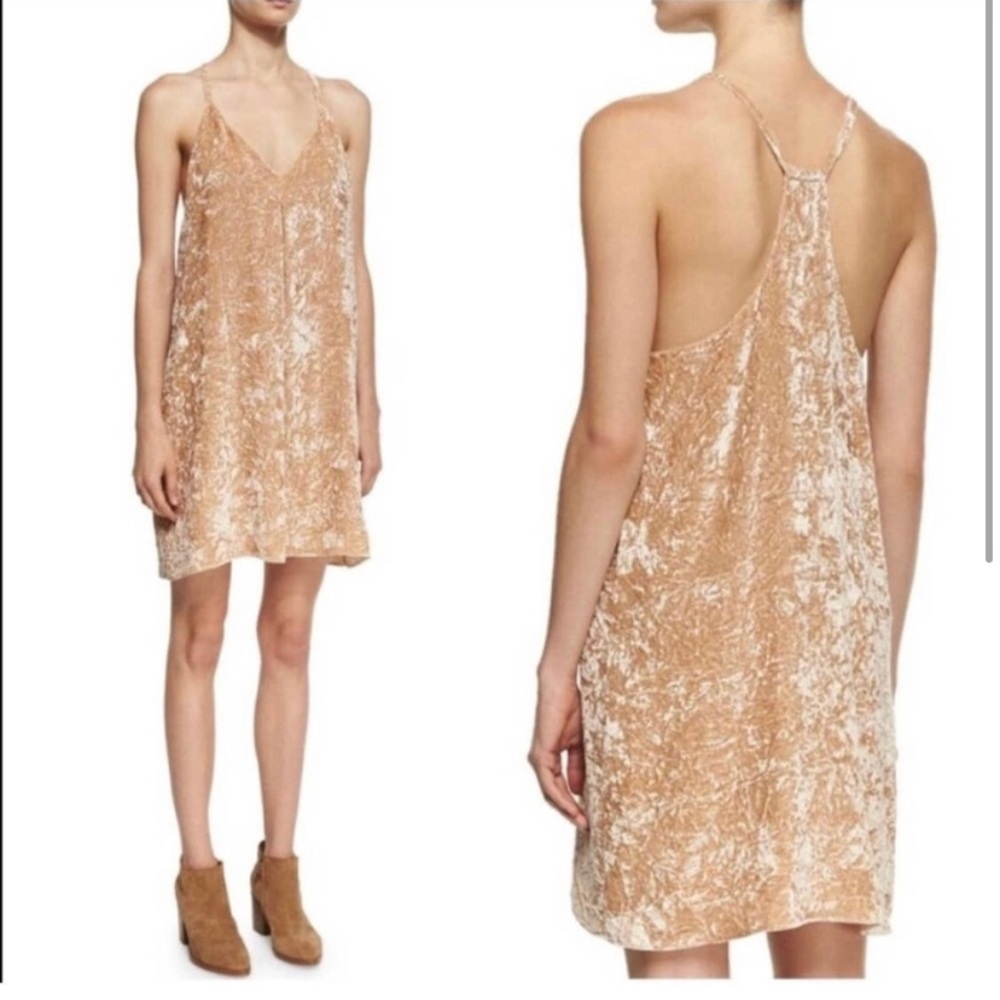 Alice and Olivia Fierra Dress. Color: crushed velvet